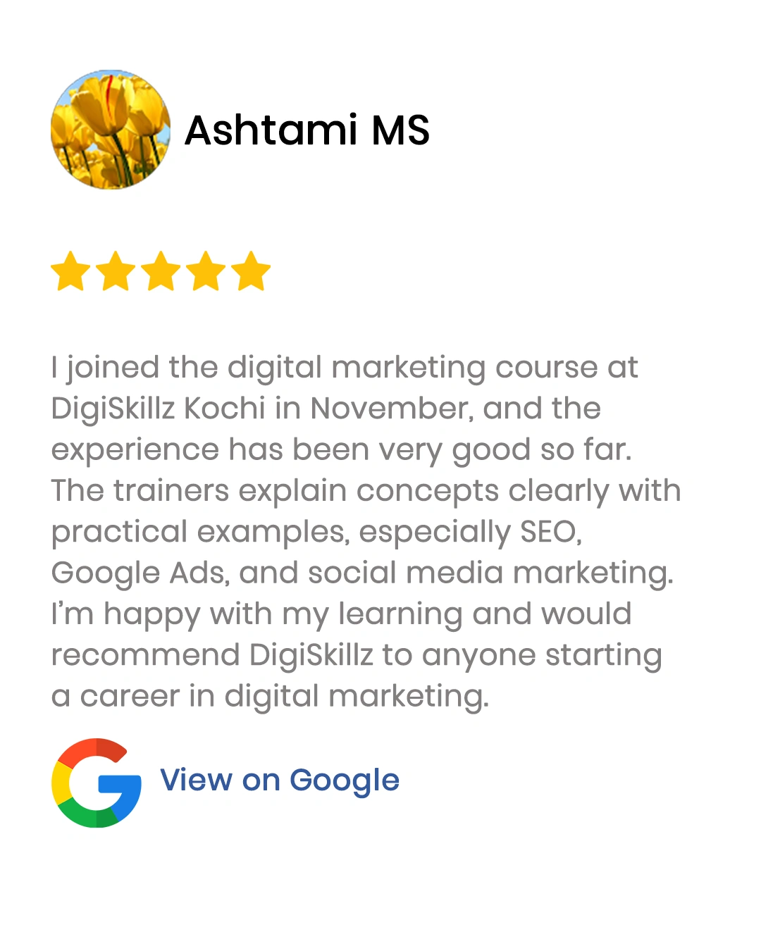 Google review kochi 6