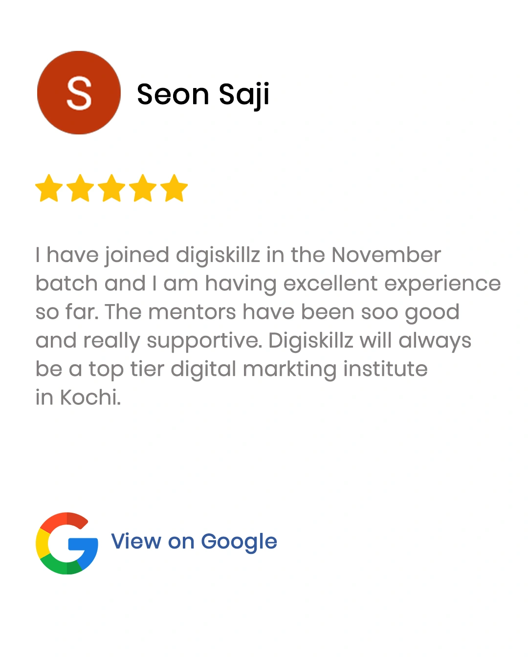 Google review kochi 8